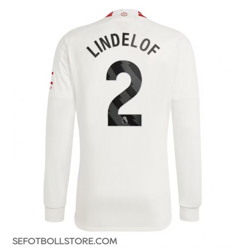 Manchester United Victor Lindelof #2 Replika Tredje Tröja 2023-24 Långärmad
